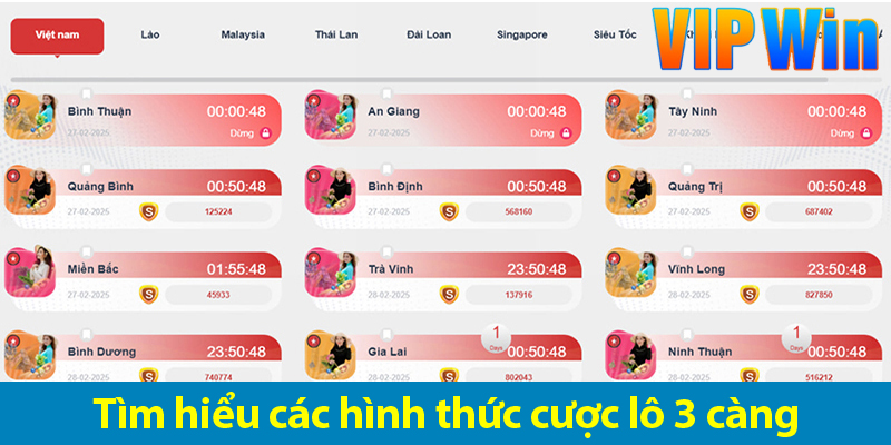 Lô 3 số - Cách chơi các loại cược và bí quyết chơi hốt bạc nhà cái